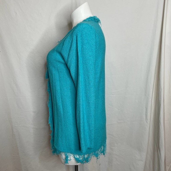 c.l.o.t.h.e.s. eyelash fringe cardigan - Picture 4 of 9